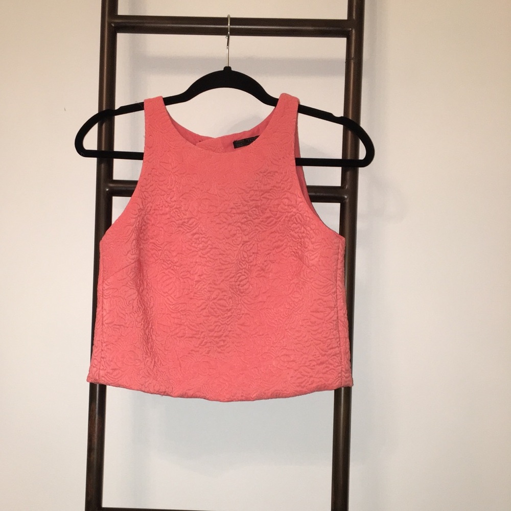 Zara Salmon Top